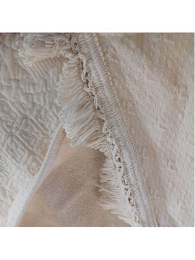 Vintage Maine heritage weavers Lewiston USA bedspread